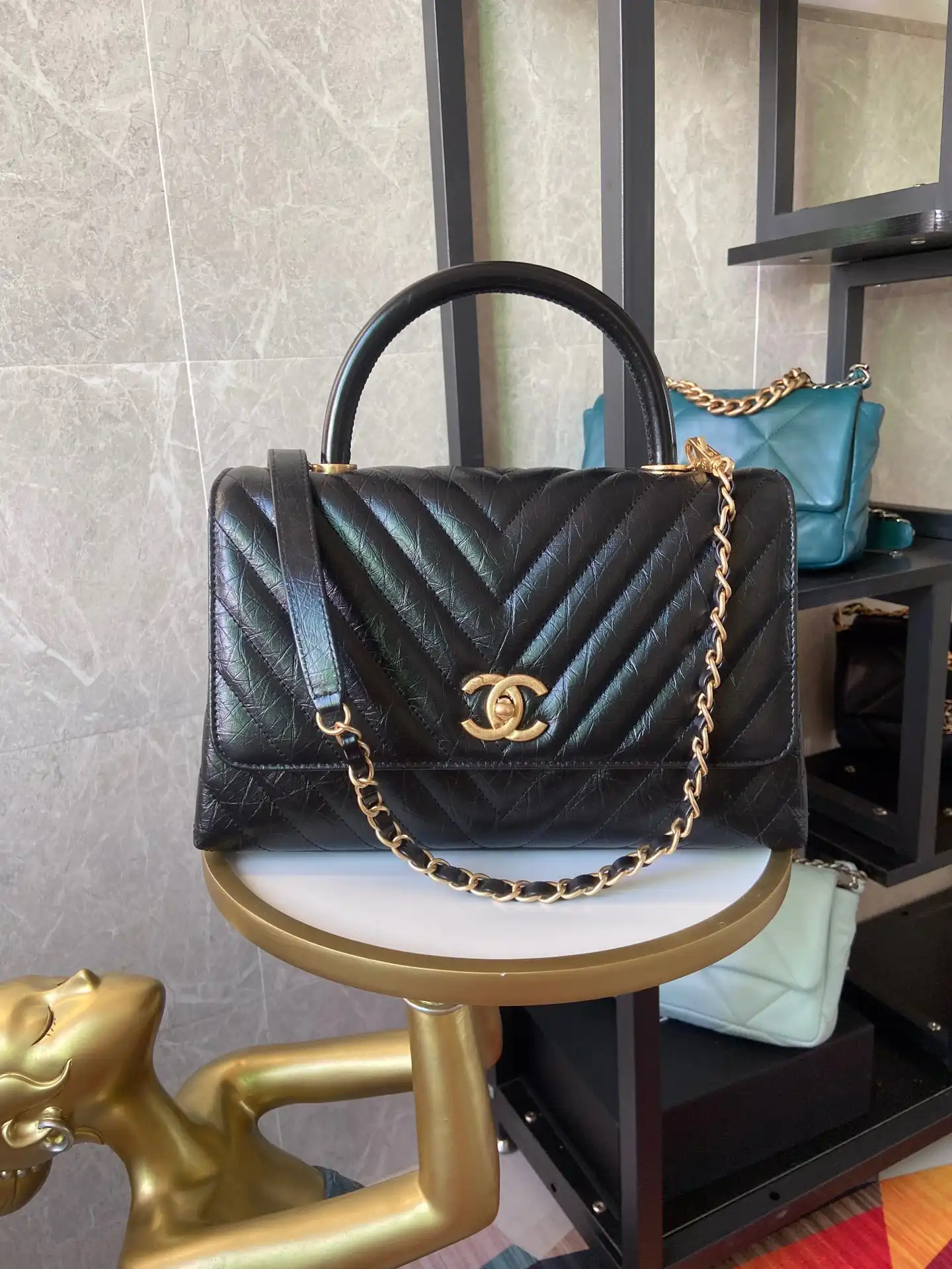 CHANEL COCO HANDLE BAG 0125