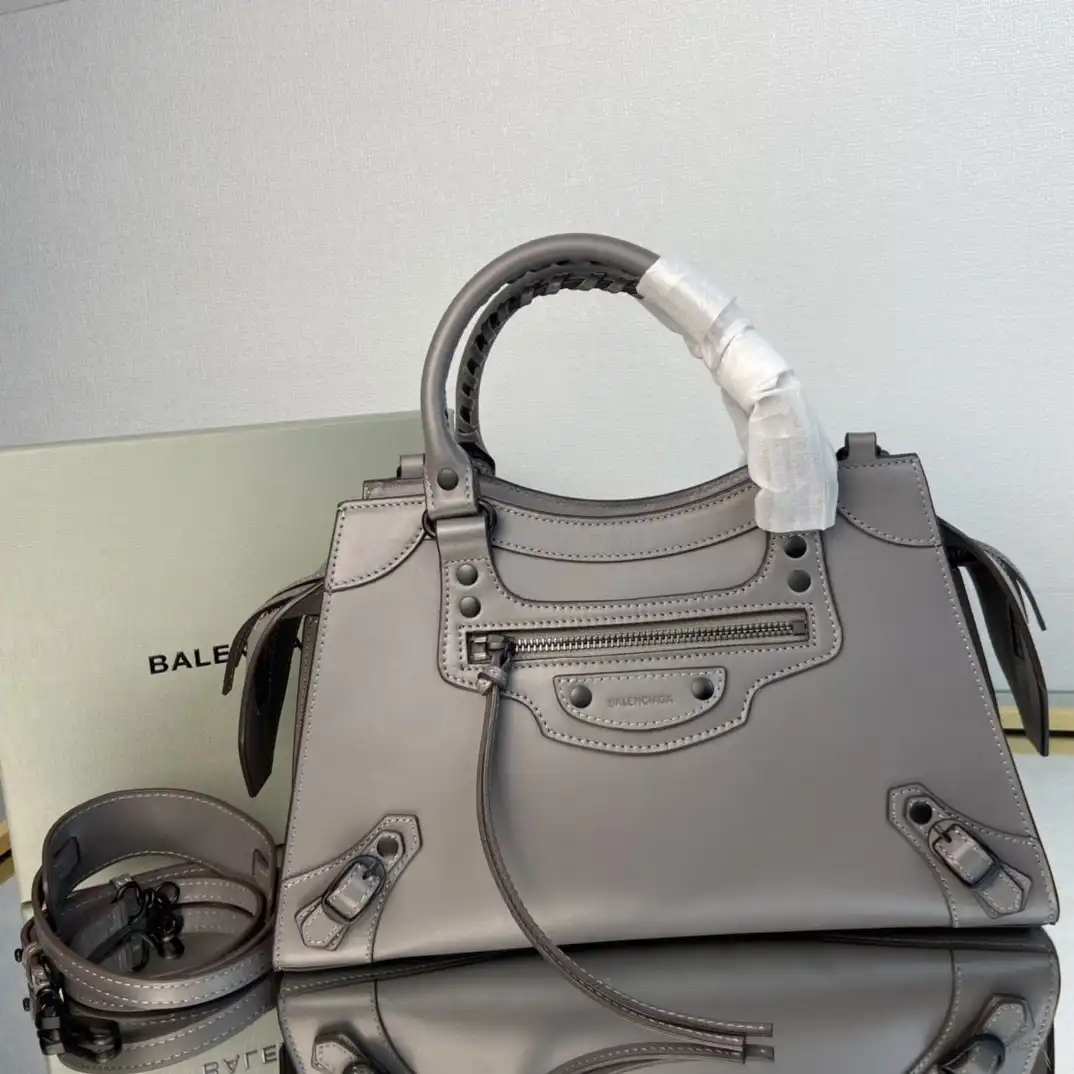 BALENCIAGA NEO CHANELASSIC SMALL TOP HANDLE BAG 0127