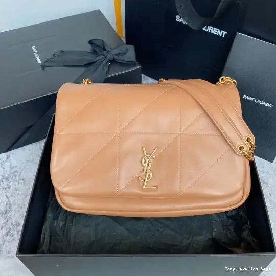 Tony Luxuries IN SUEDE-26*15*7CM SMALL YSL 4.3 JAMIE 0223