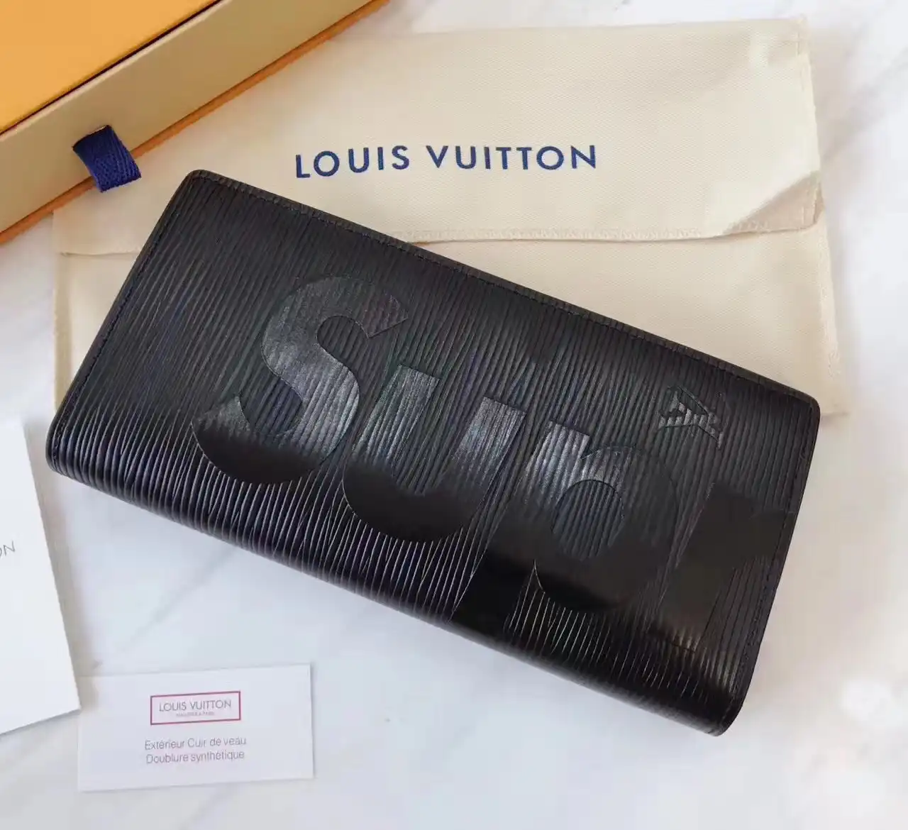 Tony Luxuries Louis Vuitton Supreme wallet 0203