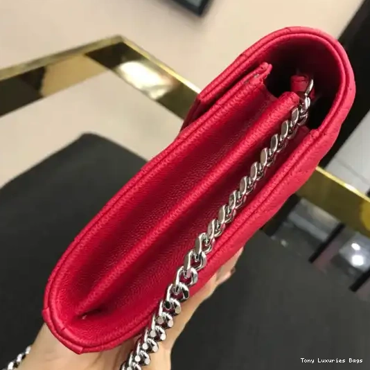 Tony Luxuries WALLET YSL MATELASSÉ CASSANDRE CHAIN 0211