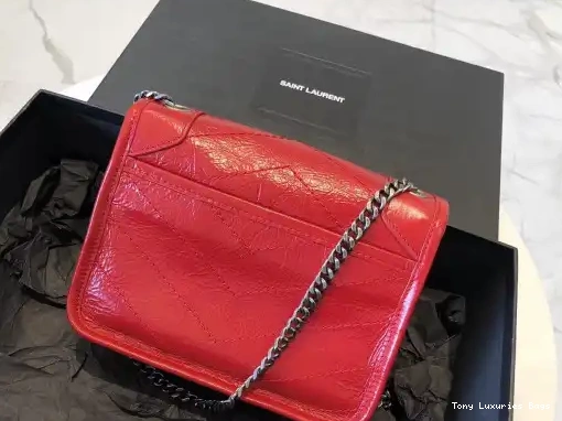 Tony Luxuries CHAIN YSL NIKI WALLET 0220